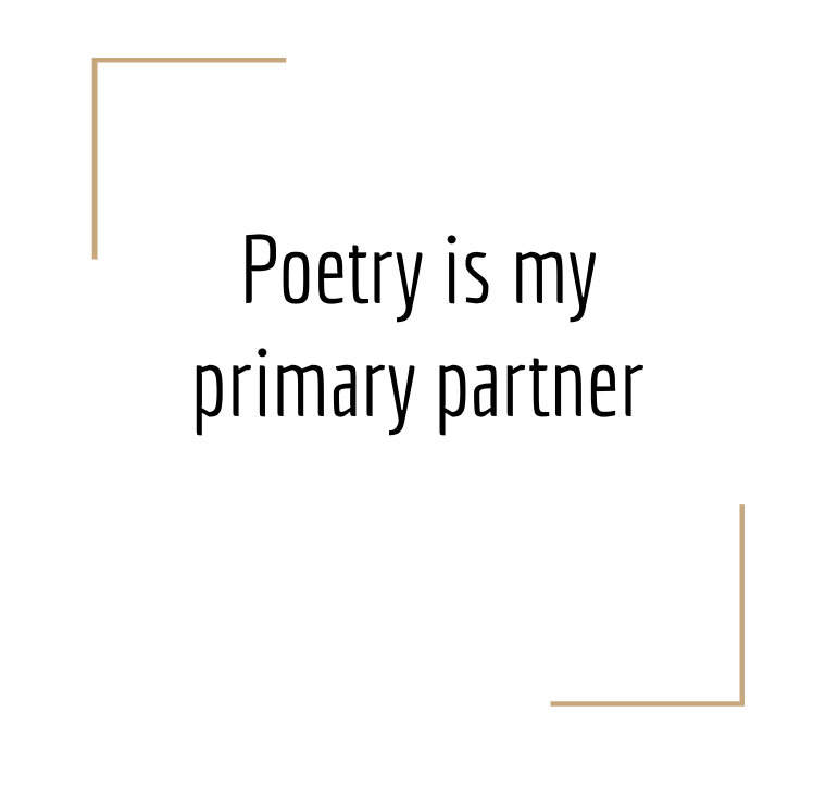 poetry is my primary partner